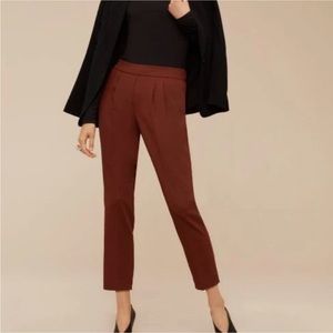 Aritzia Bataton Cohen Pull On Trouser Size 12 Pockets High Rise Cropped Capsule